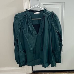 Karlie pleather long sleeve